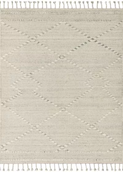 Iman IMA-03 Ivory/Lt. Grey Area Rug