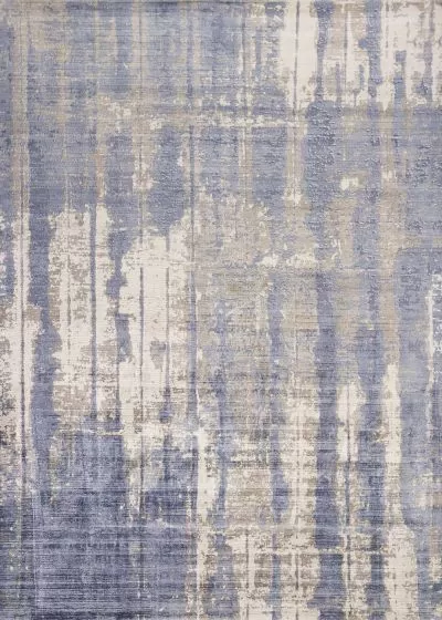 Indulge 802 Grey/Blue Drizzle Area Rug
