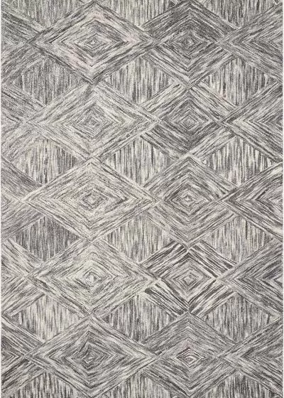 Interlock ITL01 Charcoal Area Rug