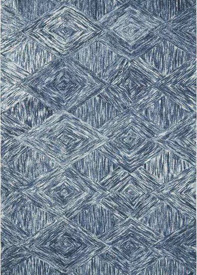 Interlock ITL01 Denim Area Rug