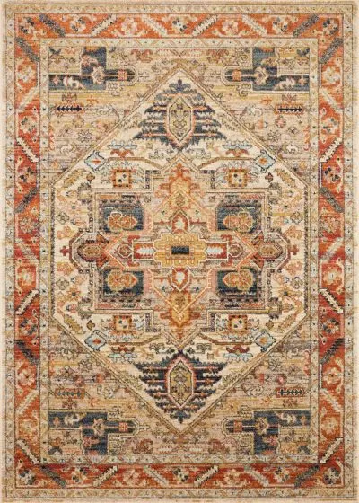Jocelyn JOC-01 Sand/Multi Area Rug
