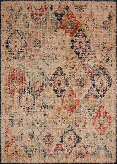Jocelyn JOC-07 Khaki/Multi Area Rug