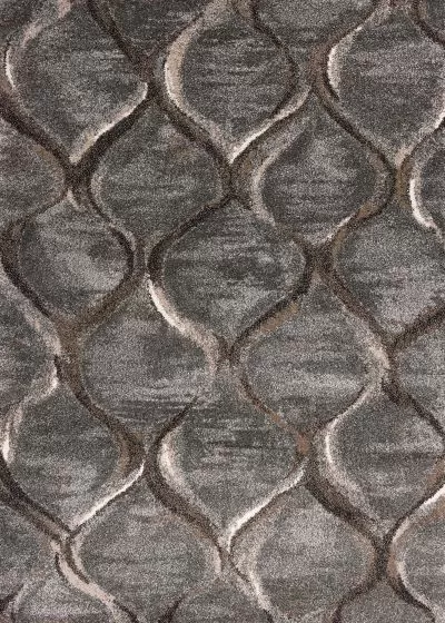 Landscapes 5906 Charcoal Groove Rug