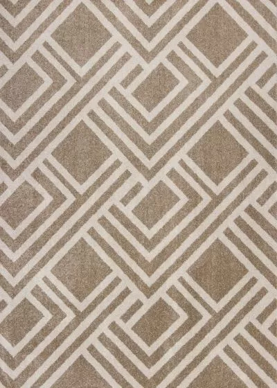 Lucia 2763 Beige Moderne Area Rug