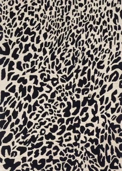 Masai MAS-02 Black/Ivory Area Rug