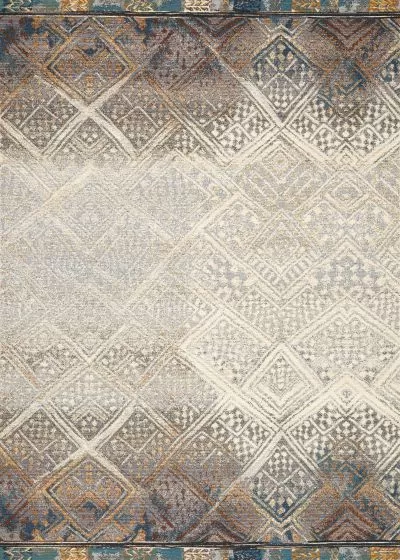 Mika MIK-02 Ivory/Mediterranean Area Rug