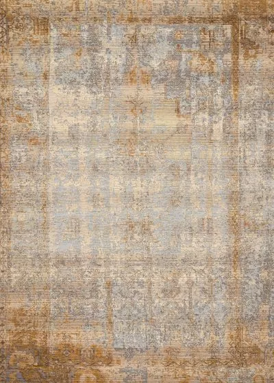 Mika MIK-11 Ant. Ivory/Copper Area Rug