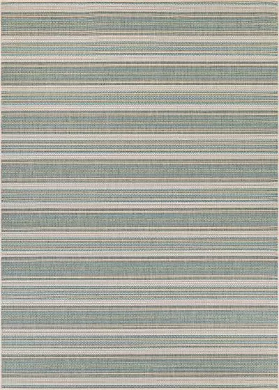 Monaco Marbella Blue Mist/Ivory Area Rug