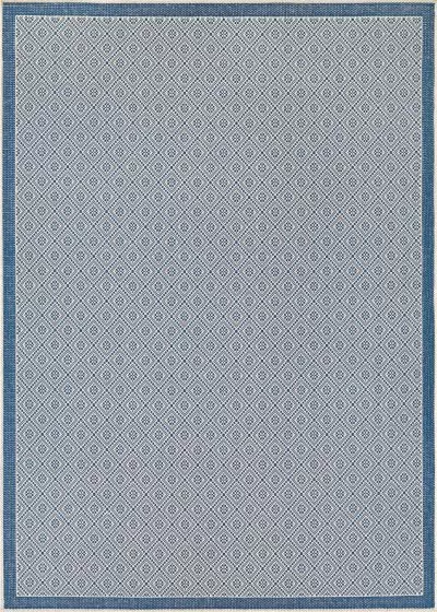 Monaco Sea Pier Sand/Azure Area Rug