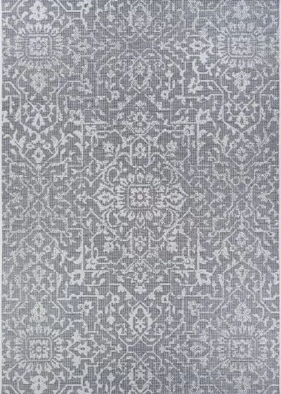 Monte Carlo Palmette Grey/Ivory Area Rug
