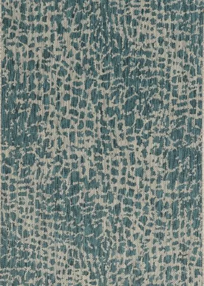 Provo 5750 Teal Safari Area Rug