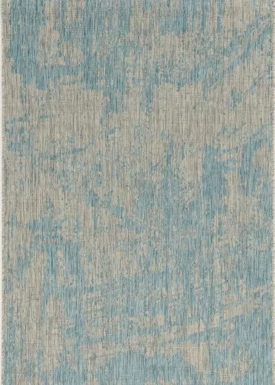 Provo 5759 Teal Strokes Area Rug