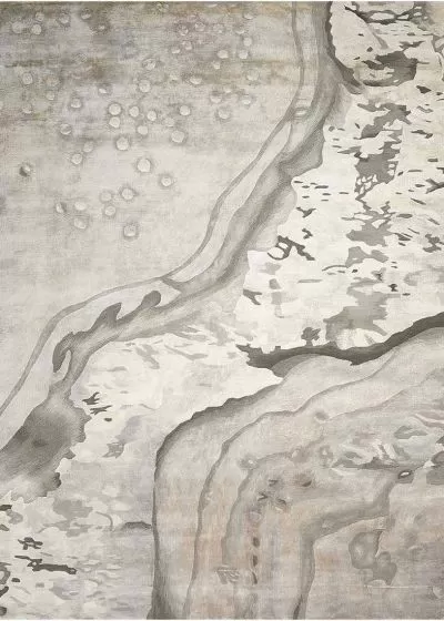 Prismatic PRS05 Silver Cloud Area Rug