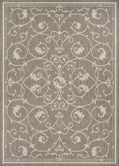 Recife Veranda Champagne/Taupe Area Rug