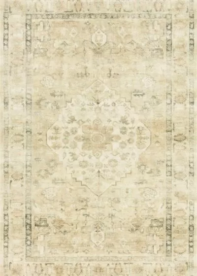 Rosette ROS-05 Sand/Ivory Area Rug