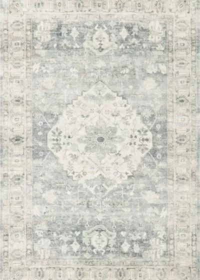 Rosette ROS-07 Denim/Fog Area Rug