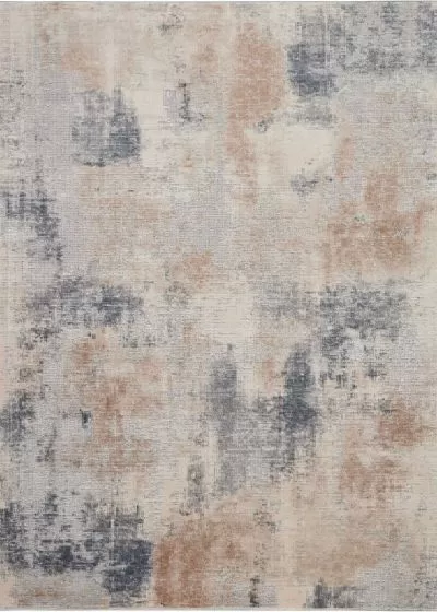 Rustic Textures RUS02 Beige/Grey Area Rug