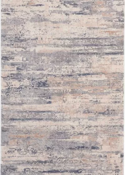 Rustic Textures RUS04 Beige/Grey Area Rug