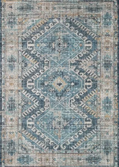 Skye SKY-03 Denim/Natural Area Rug