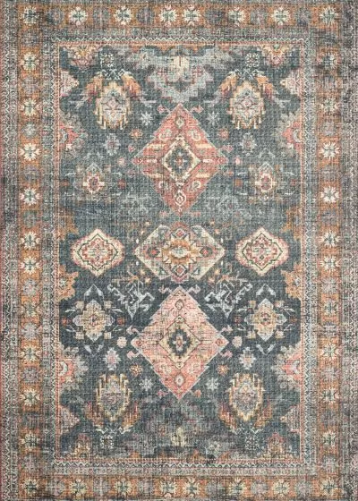 Skye SKY-10 Sea/Rust Area Rug