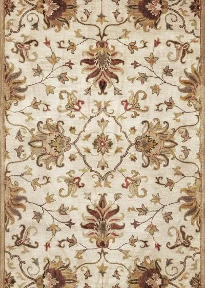 Syriana 6012 Champagne Agra Area Rug