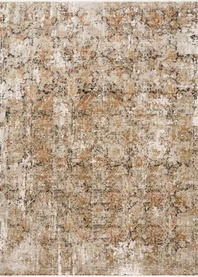 Theia THE-02 Taupe/Gold Area Rug