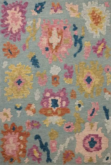 Tilly TIL-01 Spa/Multi 2'3"x3'9" Area Rug