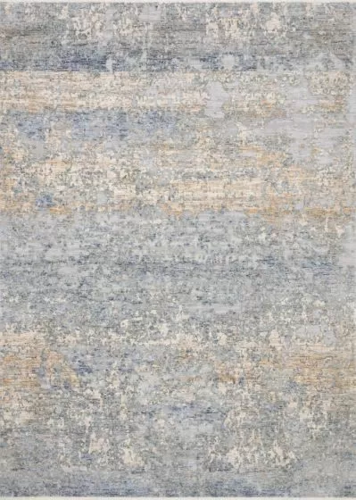 Pandora PAN-05 Blue/Gold Area Rug