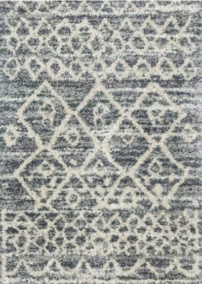 Quincy QC-02 Graphite/Beige Area Rug