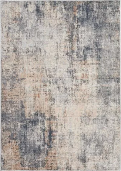 Rustic Textures RUS01 Grey/Beige Area Rug