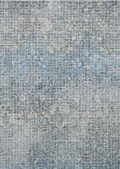 Tatum TW-04 Ink/Blue Area Rug