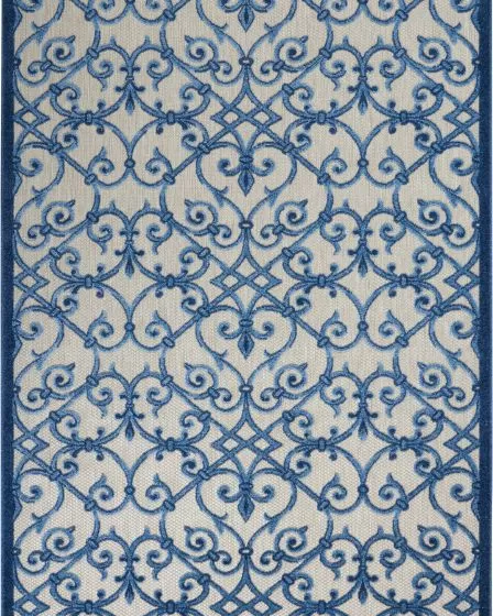 Aloha ALH21 Grey/Blue Area Rug