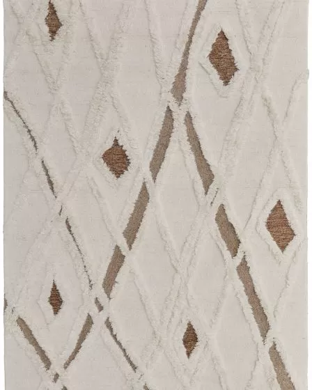 Anica 8008F Ivory/Taupe/Brown Rug