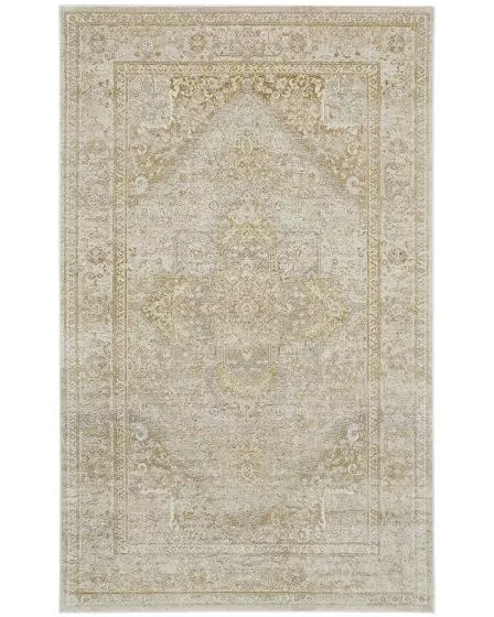 Aura 3734F Ivory/Gold Area Rug