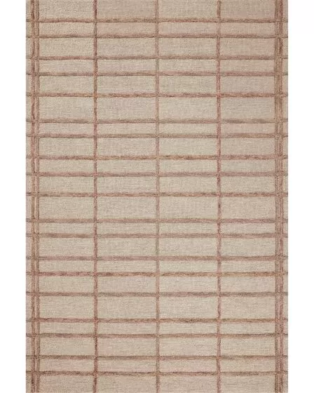 Bradley BRL-04 Rose/Blush Area Rug