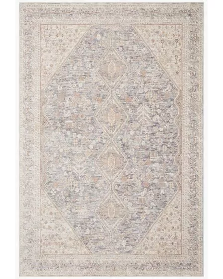 Carlisle CAR-03 Blue/Ivory 9'6"x13'1" Area Rug