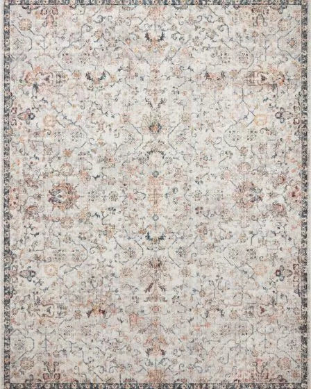 Cassandra CSN-03 Dove/Navy Area Rug