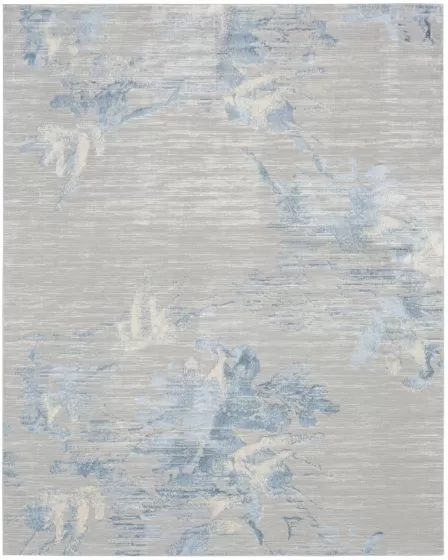 Ck005 Enchanting ECH01 Grey/Sky Area Rug