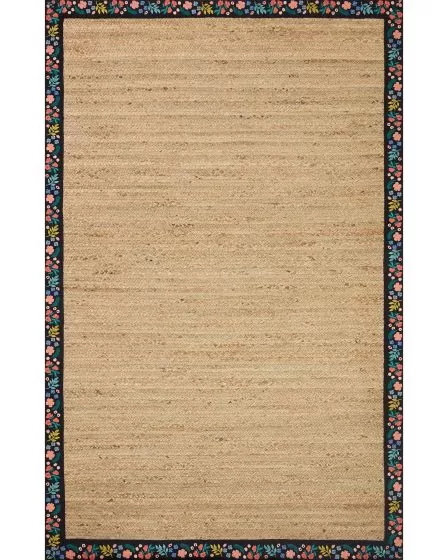 Costa COS-01 Natural/Black Area Rug