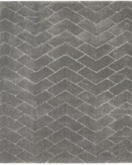 Dreamy Shag DRS03 Grey Area Rug