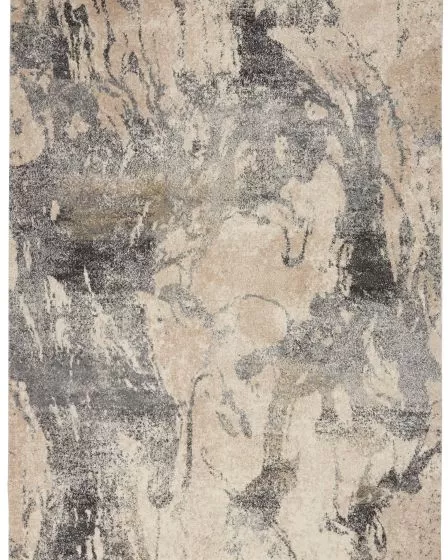 Fusion FSS16 Cream Grey Area Rug