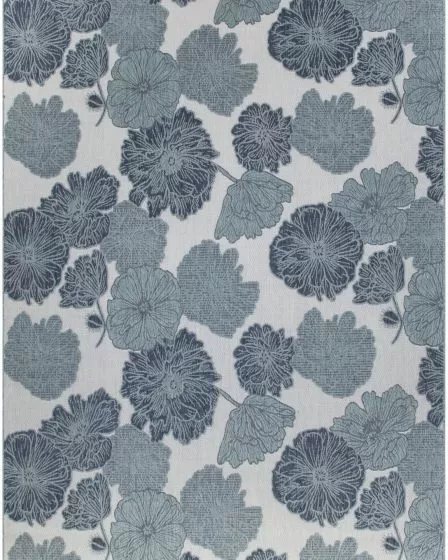 Garden Oasis GOA04 Blue Area Rug