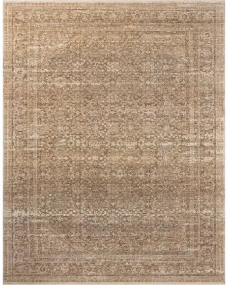 Heritage HER-01 Clay/Natural Area Rug