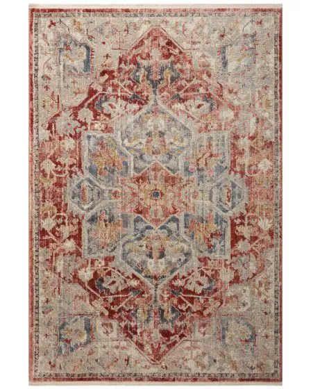Janey JAY-01 Garnet/Multi Area Rug