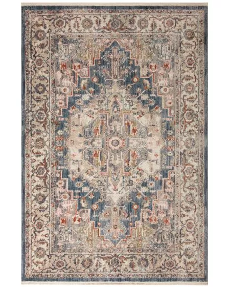 Janey JAY-03 Indigo/Multi Area Rug