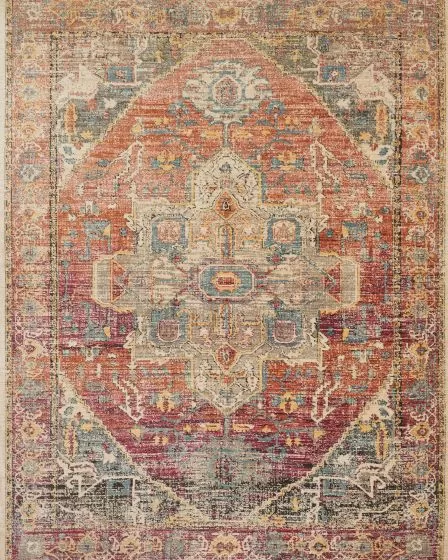 Javari JV-08 Berry/Sunrise Area Rug