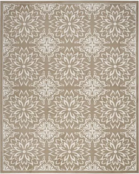 Jubilant JUB06 Taupe Area Rug