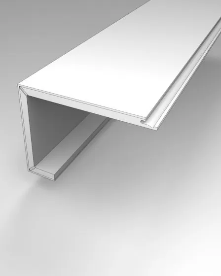Karastan Luxury Vinyl Flush Stair Cap Trim Piece