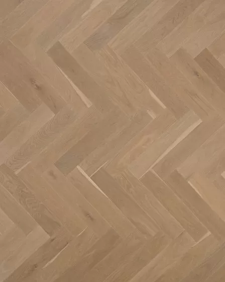 The Gault Estate Herringbone Victorian Smoke Oak Hardwood