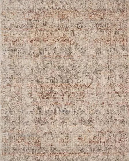 Lourdes LOU-04 Ivory/Spice Area Rug